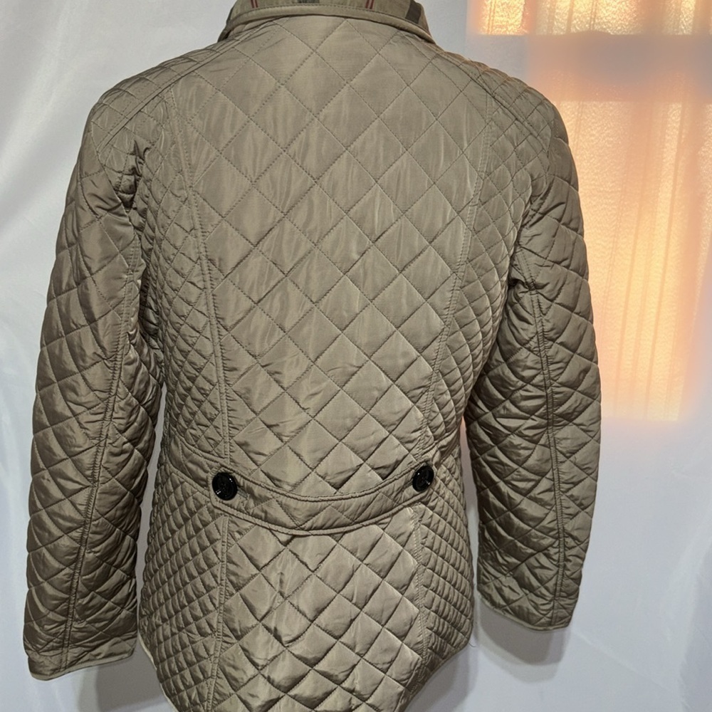 Liz Claiborne Quilted Button Front Chore Coat Jacket Size M - Picture 5 of 13